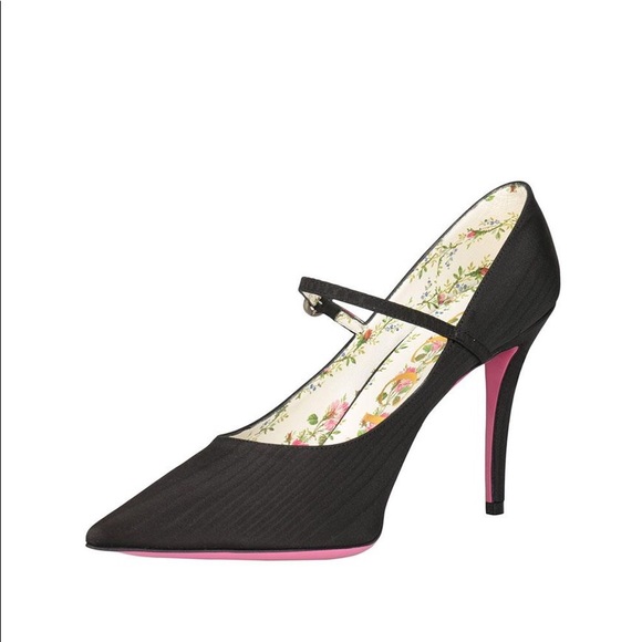 NEW $800 GUCCI HIGH HEEL PUMPS SIZE 40 - Picture 2 of 7